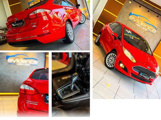 FORD-FIESTA-1.6 TITANIUM SEDAN 16V FLEX 4P POWERSHIFT FORD-FIESTA-2013
