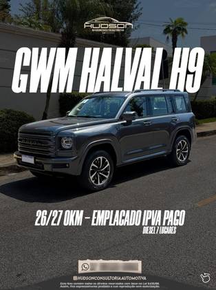 GWM HAVAL H9 2.4 TURBO DIESEL EXCLUSIVE 4X4 AUTOMÁTICO