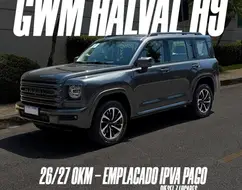 GWM HAVAL H9 2.4 TURBO DIESEL EXCLUSIVE 4X4 AUTOMÁTICO GWM HAVAL H9 2.4 TURBO DIESEL EXCLUSIVE 4X4 AUTOMÁTICO