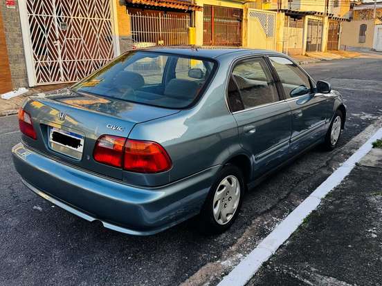 HONDA-CIVIC-1.7 LX 16V GASOLINA 4P AUTOMÁTICO HONDA-CIVIC-2000