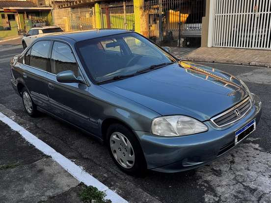HONDA-CIVIC-1.7 LX 16V GASOLINA 4P AUTOMÁTICO HONDA-CIVIC-2000