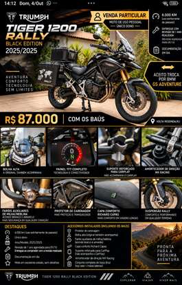 TRIUMPH-TIGER 1200 BLACK EDITION TRIUMPH-TIGER 1200 BLACK EDITION-2025