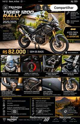 TRIUMPH-TIGER 1200 BLACK EDITION TRIUMPH-TIGER 1200 BLACK EDITION-2025