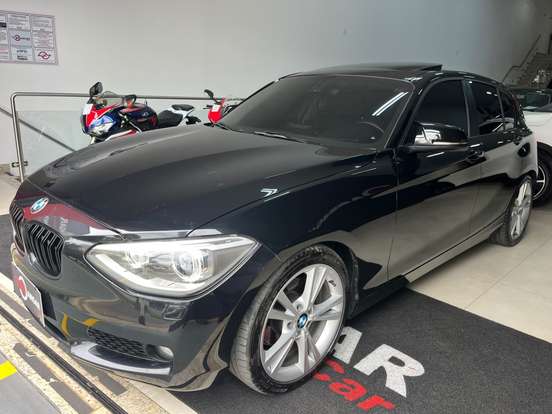 BMW-118i-1.6 FULL 16V TURBO GASOLINA 4P AUTOMÁTICO BMW-118i-2013