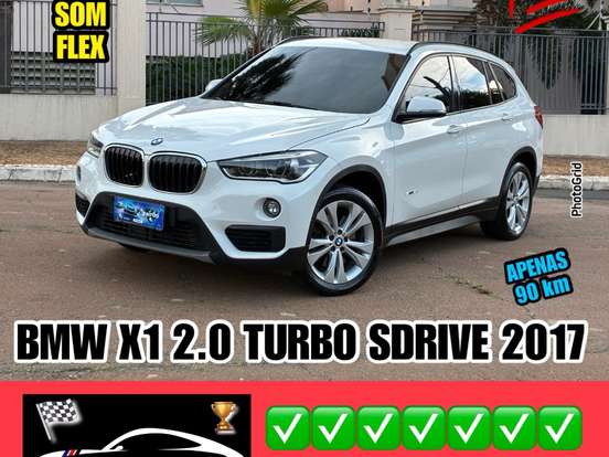 BMW-X1-2.0 16V TURBO ACTIVEFLEX SDRIVE20I 4P AUTOMÁTICO BMW-X1-2017