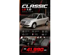 CHEVROLET CLASSIC 1.0 MPFI LS 8V FLEX 4P MANUAL CHEVROLET CLASSIC 1.0 MPFI LS 8V FLEX 4P MANUAL