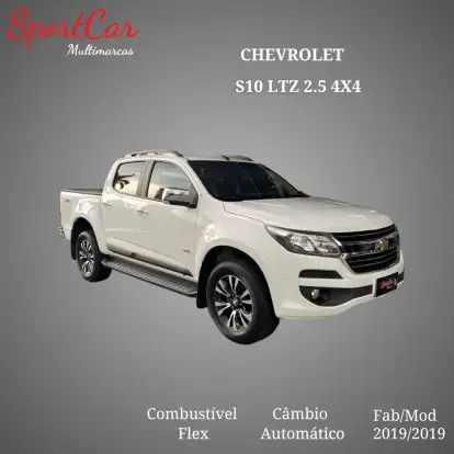 CHEVROLET-S10-2.5 LTZ 4X4 CD 16V FLEX 4P AUTOMÁTICO CHEVROLET-S10-2019