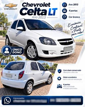 CHEVROLET CELTA 1.0 MPFI LT 8V FLEX 4P MANUAL