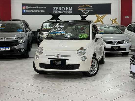 FIAT-500-1.4 CULT 8V FLEX 2P AUTOMATIZADO FIAT-500-2011