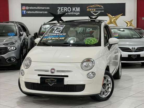 FIAT-500-1.4 CULT 8V FLEX 2P AUTOMATIZADO FIAT-500-2011