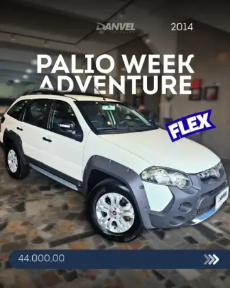 FIAT PALIO 1.8 MPI ADVENTURE WEEKEND 16V FLEX 4P MANUAL