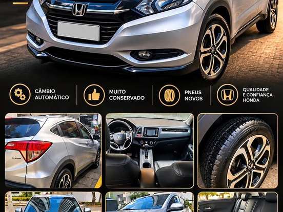 HONDA-HR-V-1.8 16V FLEX EX 4P AUTOMÁTICO HONDA-HR-V-2015