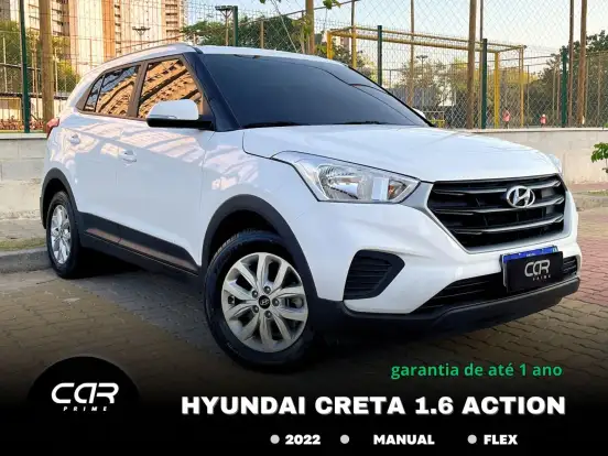 HYUNDAI-CRETA-1.6 16V FLEX ACTION AUTOMÁTICO HYUNDAI-CRETA-2021