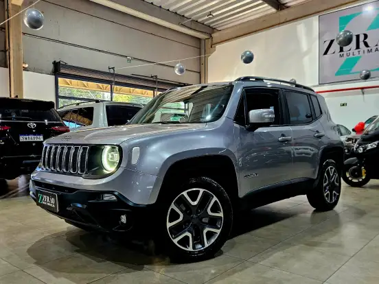 JEEP-RENEGADE-1.8 16V FLEX LONGITUDE 4P AUTOMÁTICO JEEP-RENEGADE-2021