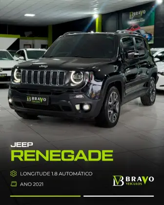 JEEP RENEGADE 1.8 16V FLEX LONGITUDE 4P AUTOMÁTICO