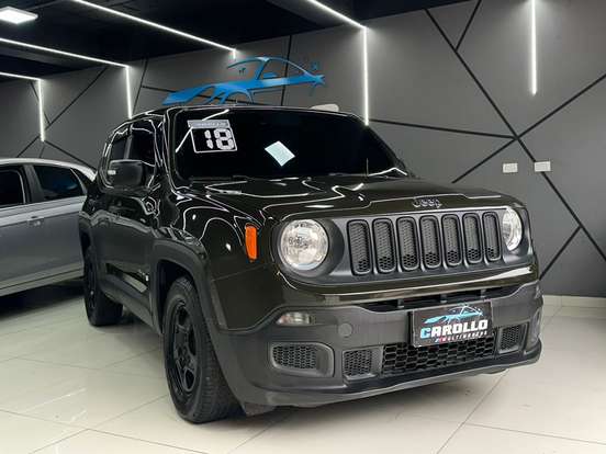 JEEP-RENEGADE-1.8 16V FLEX LIMITED 4P AUTOMÁTICO JEEP-RENEGADE-2018