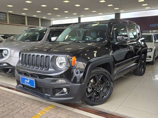 JEEP-RENEGADE-1.8 16V FLEX NIGHT EAGLE 4P AUTOMÁTICO JEEP-RENEGADE-2018
