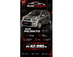 KIA PICANTO 1.0 EX 12V FLEX 4P MANUAL KIA PICANTO 1.0 EX 12V FLEX 4P MANUAL