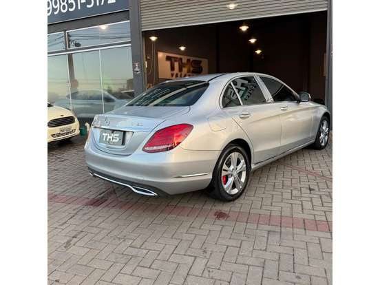 MERCEDES-BENZ-C 180-1.6 CGI 16V TURBO GASOLINA 4P AUTOMÁTICO MERCEDES-BENZ-C 180-2014