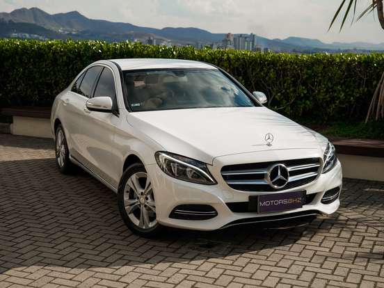 MERCEDES-BENZ-C 180-1.6 CGI AVANTGARDE 16V TURBO GASOLINA 4P AUTOMÁTICO MERCEDES-BENZ-C 180-2015