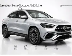 MERCEDES-BENZ GLA 200 1.3 MHEV AMG LINE 7G-DCT MERCEDES-BENZ GLA 200 1.3 MHEV AMG LINE 7G-DCT