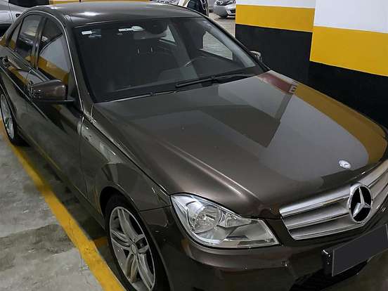 MERCEDES-BENZ-C 180-1.6 CGI SPORT 16V TURBO GASOLINA 4P AUTOMÁTICO MERCEDES-BENZ-C 180-2012