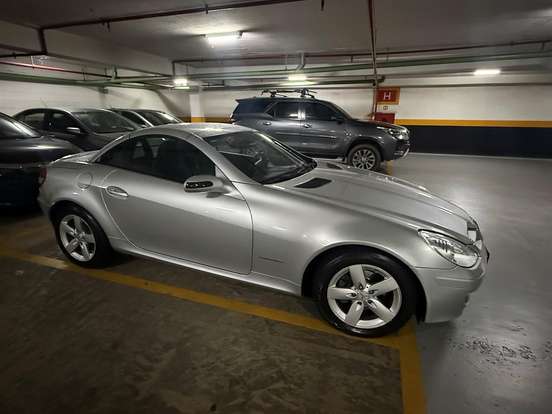 MERCEDES-BENZ-SLK 200-1.8 16V KOMPRESSOR GASOLINA AUTOMÁTICO MERCEDES-BENZ-SLK 200-2007