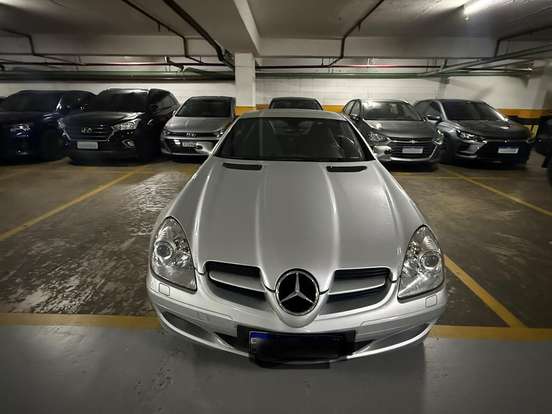 MERCEDES-BENZ-SLK 200-1.8 16V KOMPRESSOR GASOLINA AUTOMÁTICO MERCEDES-BENZ-SLK 200-2007