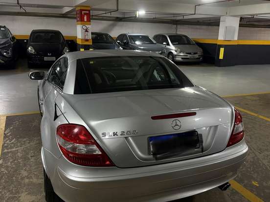 MERCEDES-BENZ-SLK 200-1.8 16V KOMPRESSOR GASOLINA AUTOMÁTICO MERCEDES-BENZ-SLK 200-2007