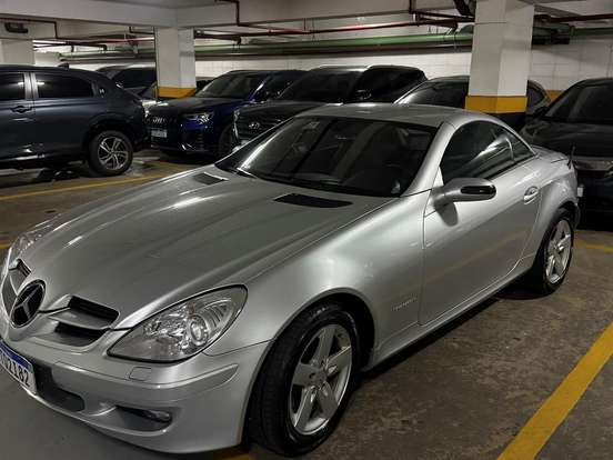 MERCEDES-BENZ-SLK 200-1.8 16V KOMPRESSOR GASOLINA AUTOMÁTICO MERCEDES-BENZ-SLK 200-2007