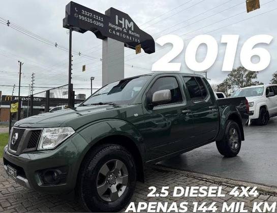 NISSAN FRONTIER 2.5 S 4X4 CD TURBO ELETRONIC DIESEL 4P MANUAL