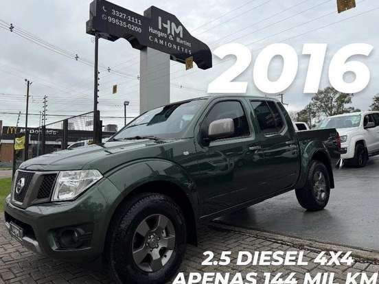 NISSAN-FRONTIER-2.5 S 4X4 CD TURBO ELETRONIC DIESEL 4P MANUAL NISSAN-FRONTIER-2015