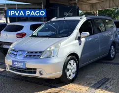 NISSAN GRAND LIVINA 1.8 SL 16V FLEX 4P AUTOMÁTICO NISSAN GRAND LIVINA 1.8 SL 16V FLEX 4P AUTOMÁTICO