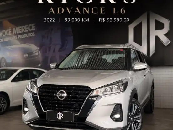 NISSAN-KICKS-1.6 16V FLEXSTART ADVANCE XTRONIC NISSAN-KICKS-2021