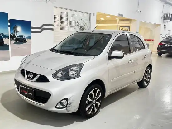 NISSAN-MARCH-1.6 SL 16V FLEX 4P XTRONIC NISSAN-MARCH-2016