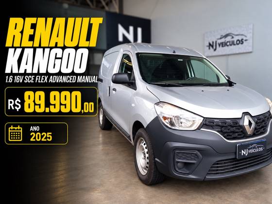 RENAULT KANGOO 1.6 16V SCE FLEX ADVANCED MANUAL
