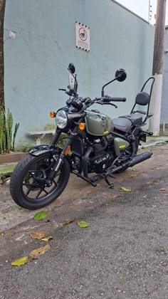 ROYAL ENFIELD SHOTGUN 650 DRILL GREEN 