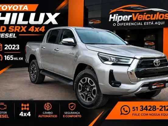 TOYOTA-HILUX-2.8 D-4D TURBO DIESEL CD SRX 4X4 AUTOMÁTICO TOYOTA-HILUX-2022