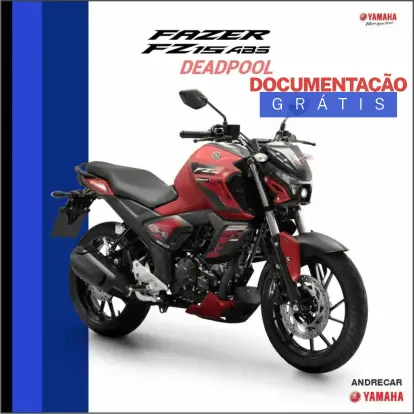 YAMAHA-FZ15 FAZER CONNECTED DEADPOOL ABS-2026