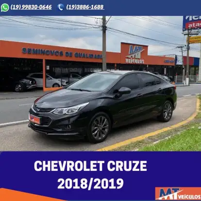 CHEVROLET-CRUZE-1.4 TURBO LT 16V FLEX 4P AUTOMÁTICO CHEVROLET-CRUZE-2018