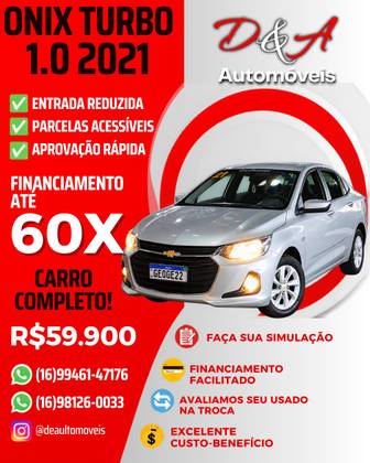 CHEVROLET ONIX 1.0 TURBO FLEX LTZ MANUAL