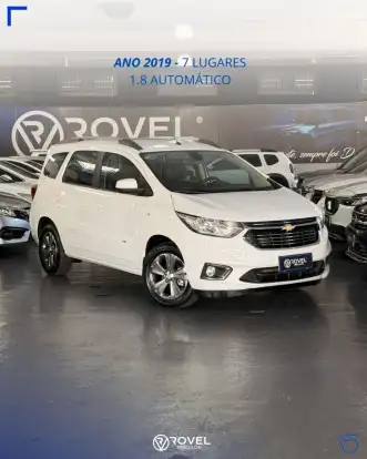 CHEVROLET-SPIN-1.8 LTZ 8V FLEX 4P AUTOMÁTICO CHEVROLET-SPIN-2018