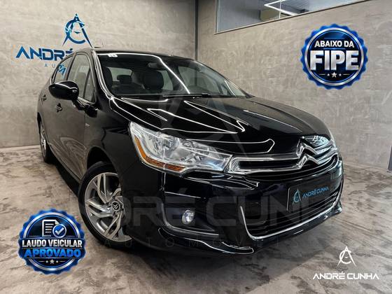 CITROËN C4 LOUNGE 1.6 EXCLUSIVE 16V TURBO FLEX 4P AUTOMÁTICO
