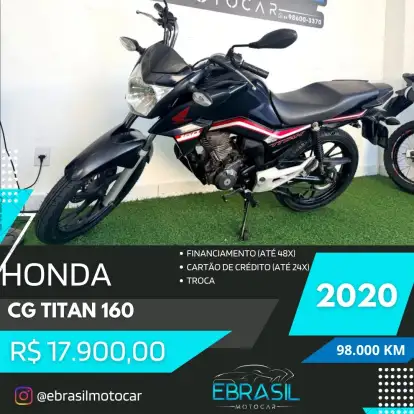 HONDA-CG 160 TITAN-2020