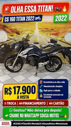 HONDA CG 160 TITAN 