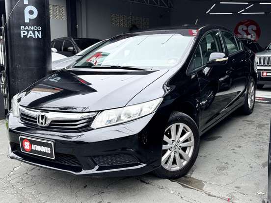 HONDA-CIVIC-1.8 LXL SE 16V FLEX 4P AUTOMÁTICO HONDA-CIVIC-2012