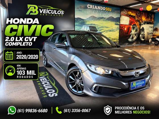 HONDA CIVIC 2.0 16V FLEXONE LX 4P CVT