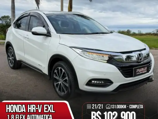 HONDA-HR-V-1.8 16V FLEX EXL 4P AUTOMÁTICO HONDA-HR-V-2021