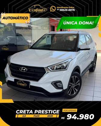 HYUNDAI CRETA 2.0 16V FLEX PRESTIGE AUTOMÁTICO
