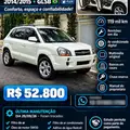 HYUNDAI TUCSON 2.0 MPFI GLS 16V 143CV 2WD FLEX 4P AUTOMÁTICO HYUNDAI TUCSON 2.0 MPFI GLS 16V 143CV 2WD FLEX 4P AUTOMÁTICO